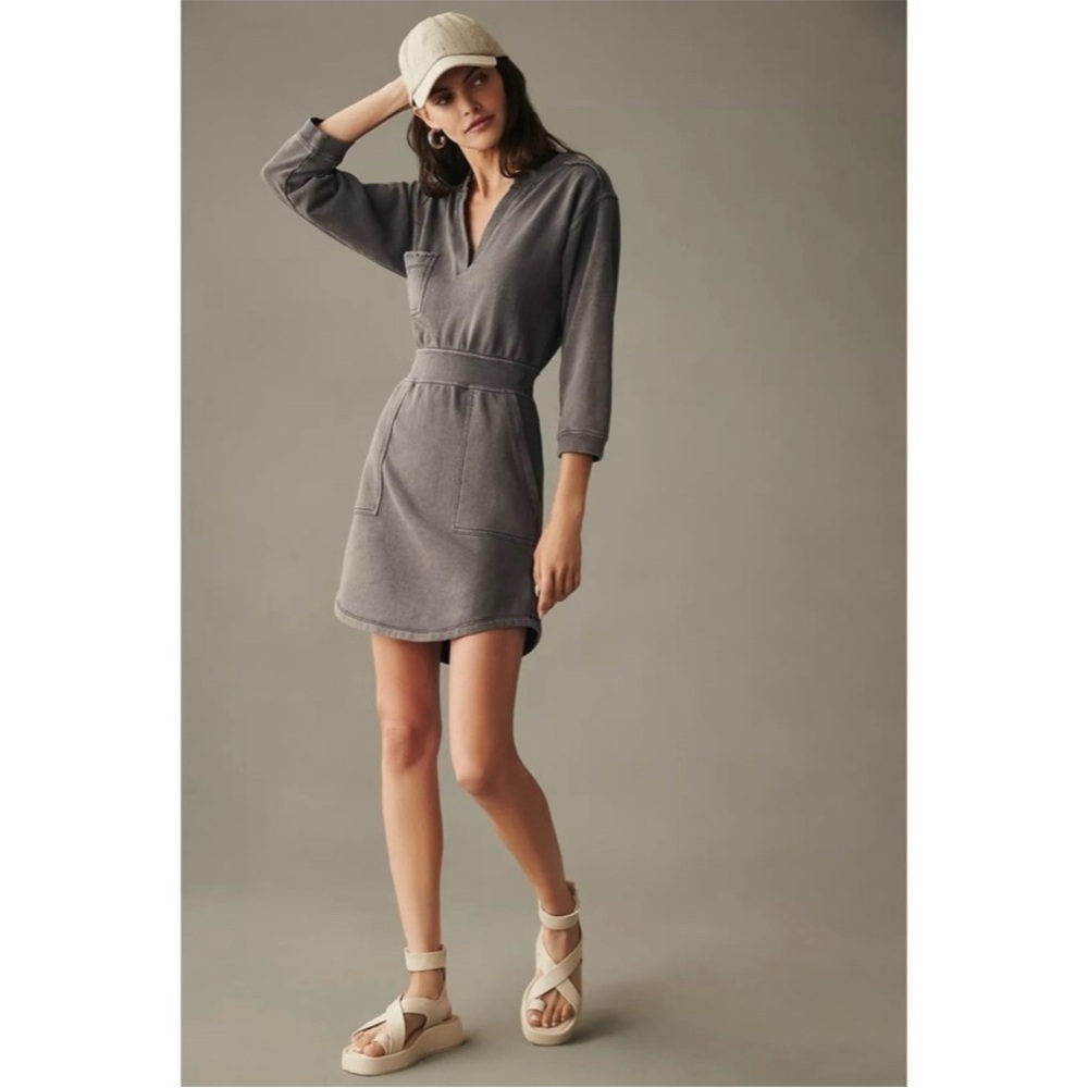 Anthropologie Daily Practice Trek Utility Mini Dress NWT